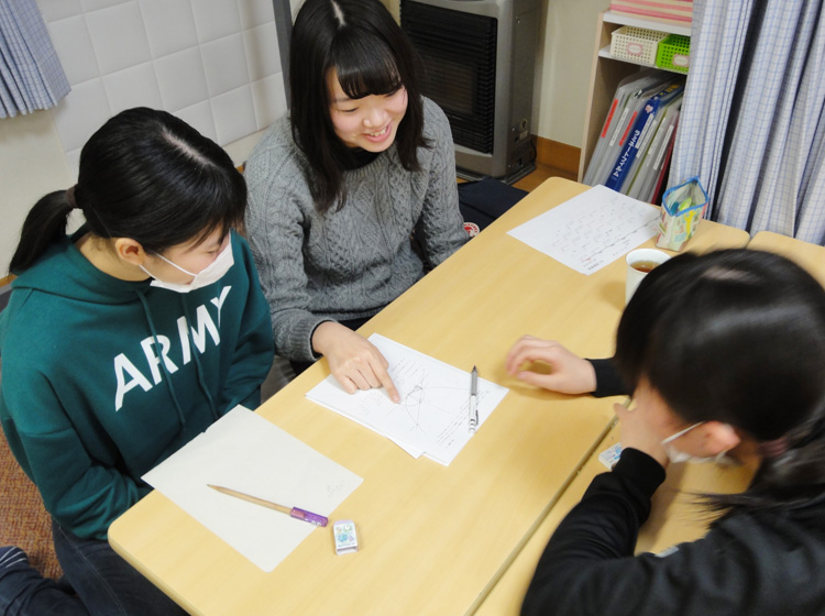 ふくし英数教 教室の様子