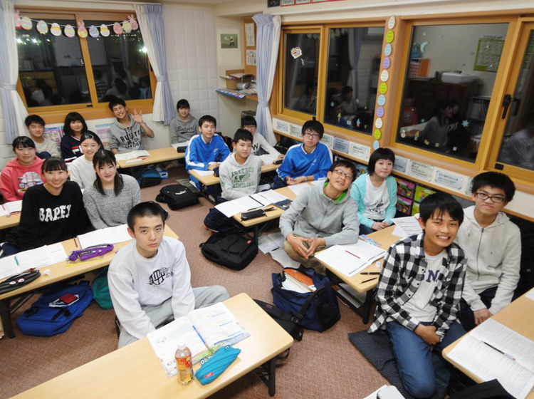 ふくし英数教 教室の様子