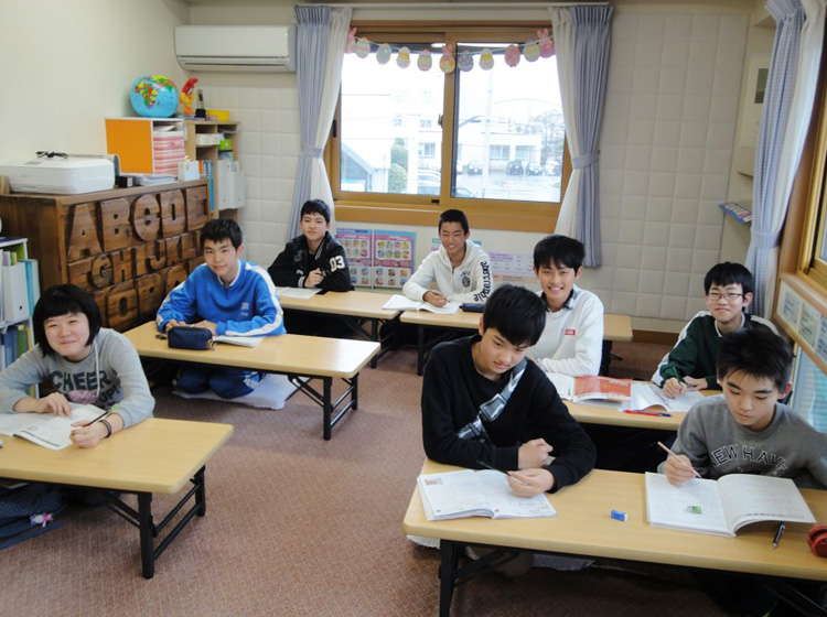 ふくし英数教 教室の様子