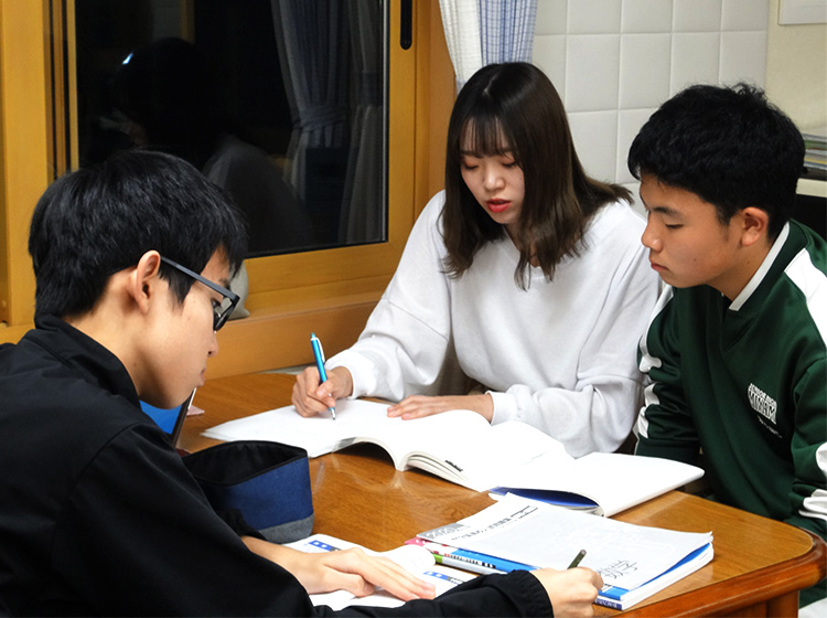 ふくし英数教 教室の様子