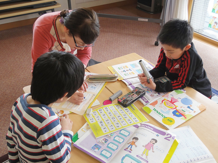 Benesseこども英語教室 レッスンの様子