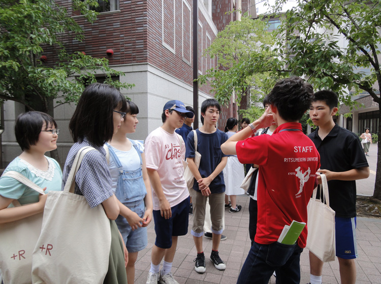 ふくし英数教室 立命館大学見学