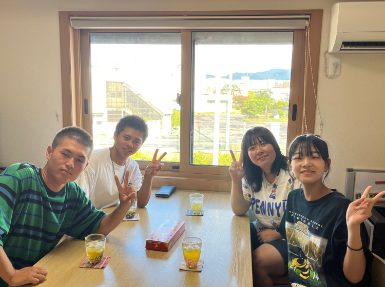 ふくし英数教室 夏休み中の卒塾生