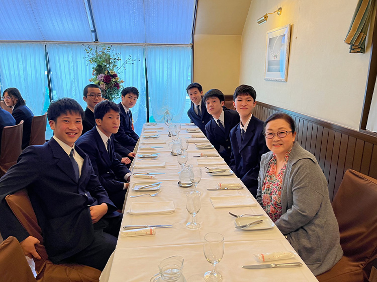 ふくし英数教室 フランス料理ランチ