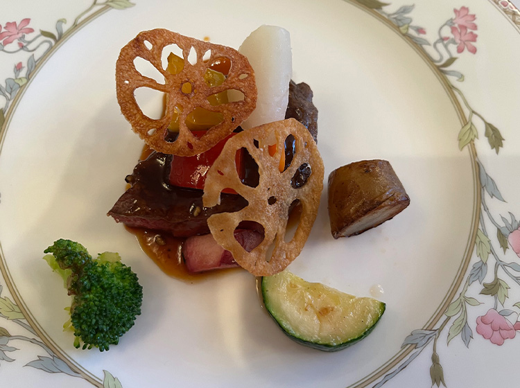 ふくし英数教室 ランチでフランス料理