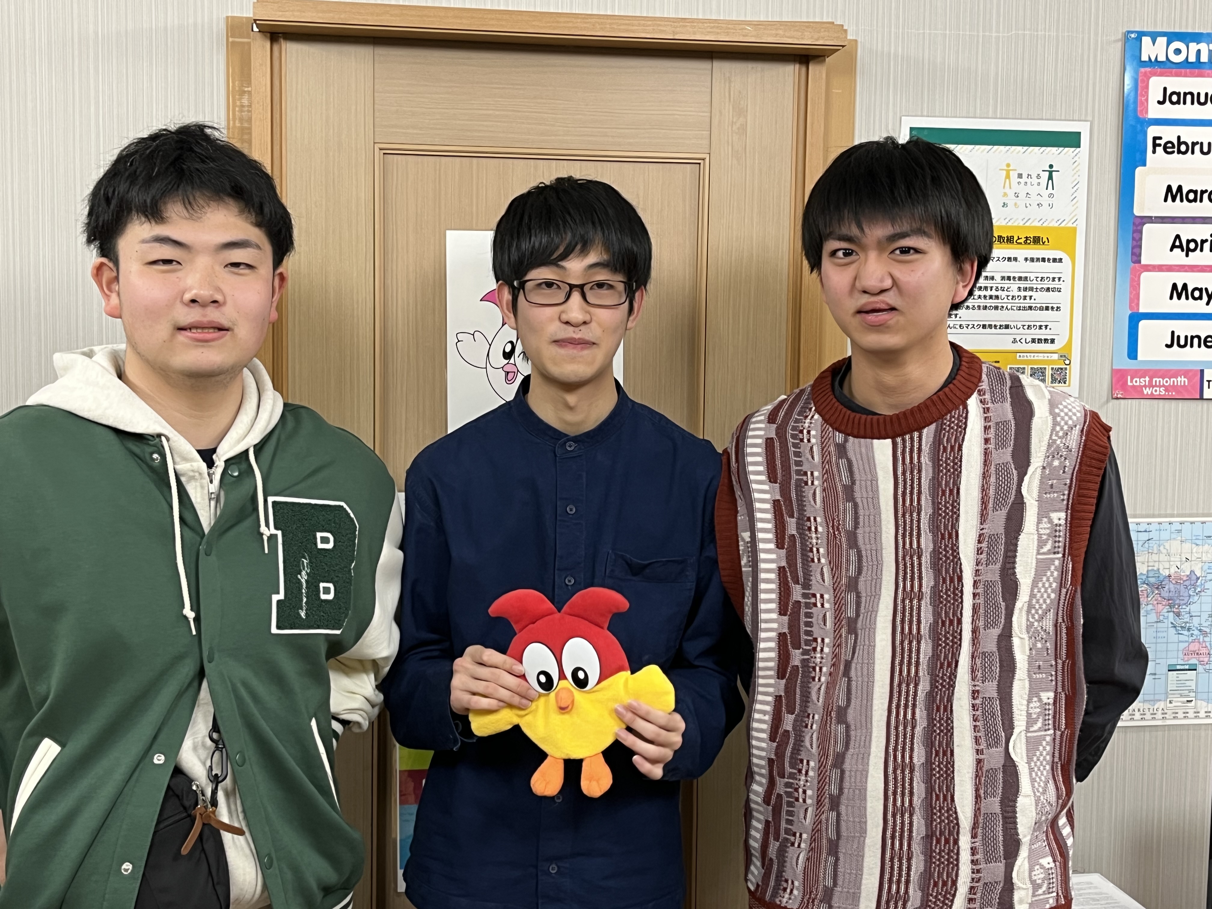 ふくし英数教室 大学生になる卒塾生